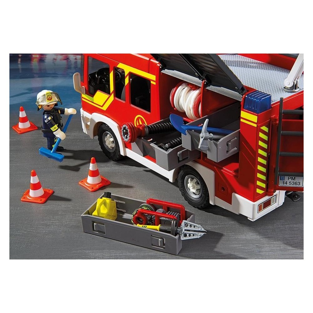 Playmobil camion de pompiers avec lumières et sons de feu PlayMobil