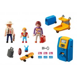 5399 family Check In airport - Playmobil