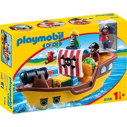 9118 - Barco Pirata 1.2.3. - Novedad Playmobil 2017