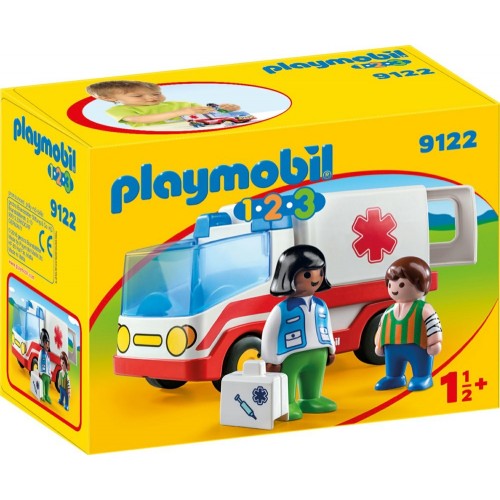 Réserve * 9122 - ambulance 1.2.3 - nouveauté Playmobil 2017
