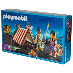 3157 camp Viking - Playmobil - nouveau ÖVP