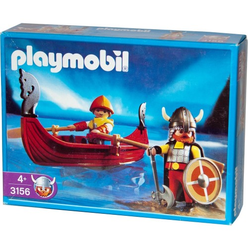 3156 - Playmobil - nouveau ÖVP en bateau Viking