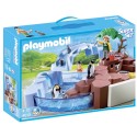4013-sur-ensemble piscine pingouins-Playmobil