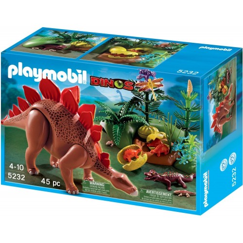 5232 stegosaurus avec veaux - Playmobil