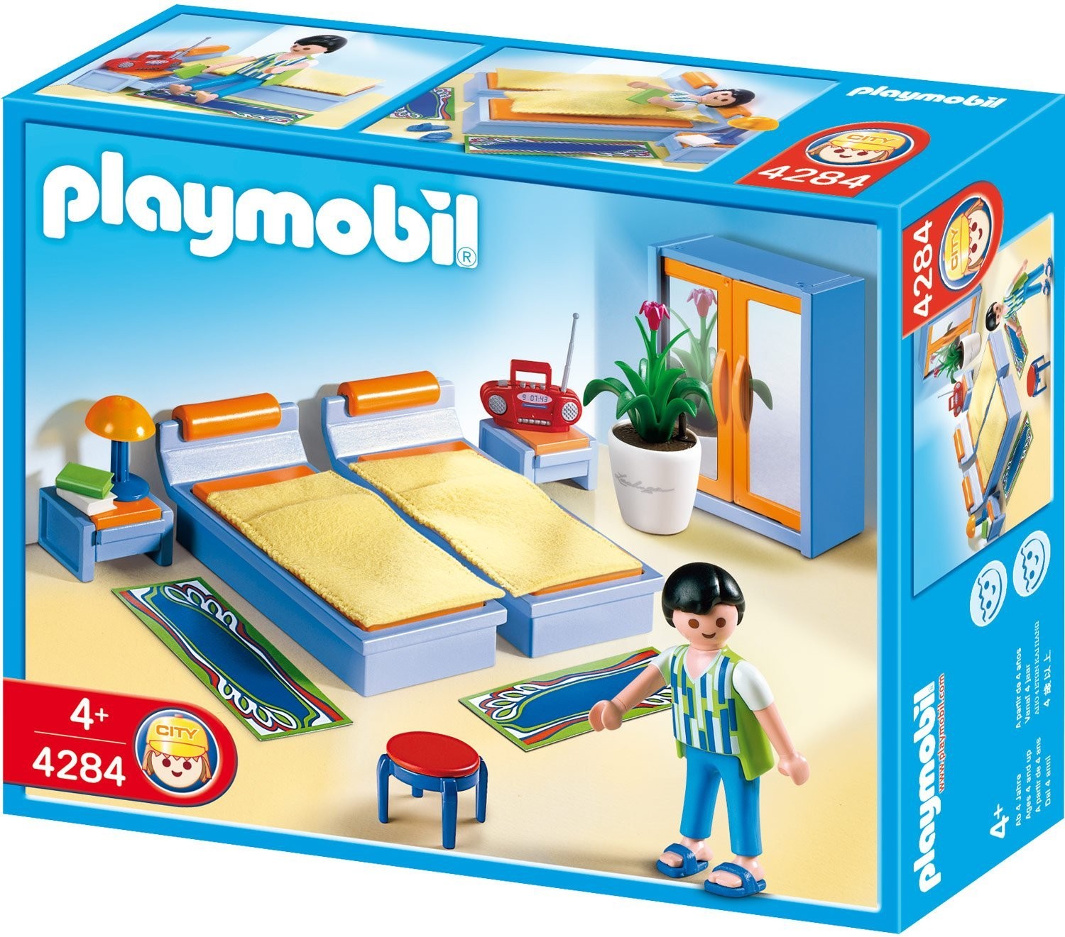 zondag In beweging Instrument 4284 bedroom family - Playmobil - Playmobileros - Tienda de Playmobil Nuevo  y Ocasión