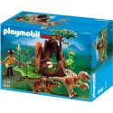 5233 - Velociraptors con exploradora - Playmobil