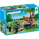 5274 car scanner with Tigers and orang-utans - Playmobil