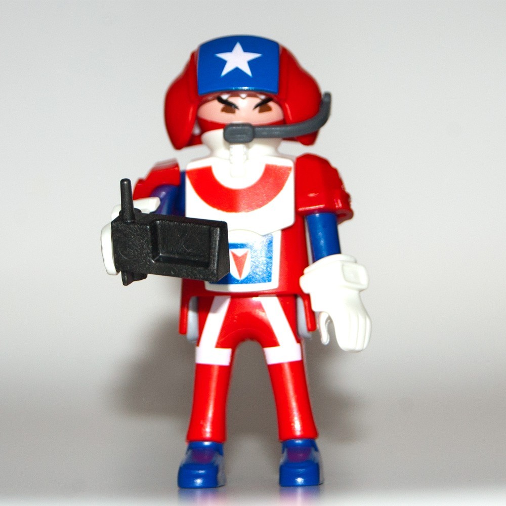 Playmobil Series 11 Captain America Pilot Figure 