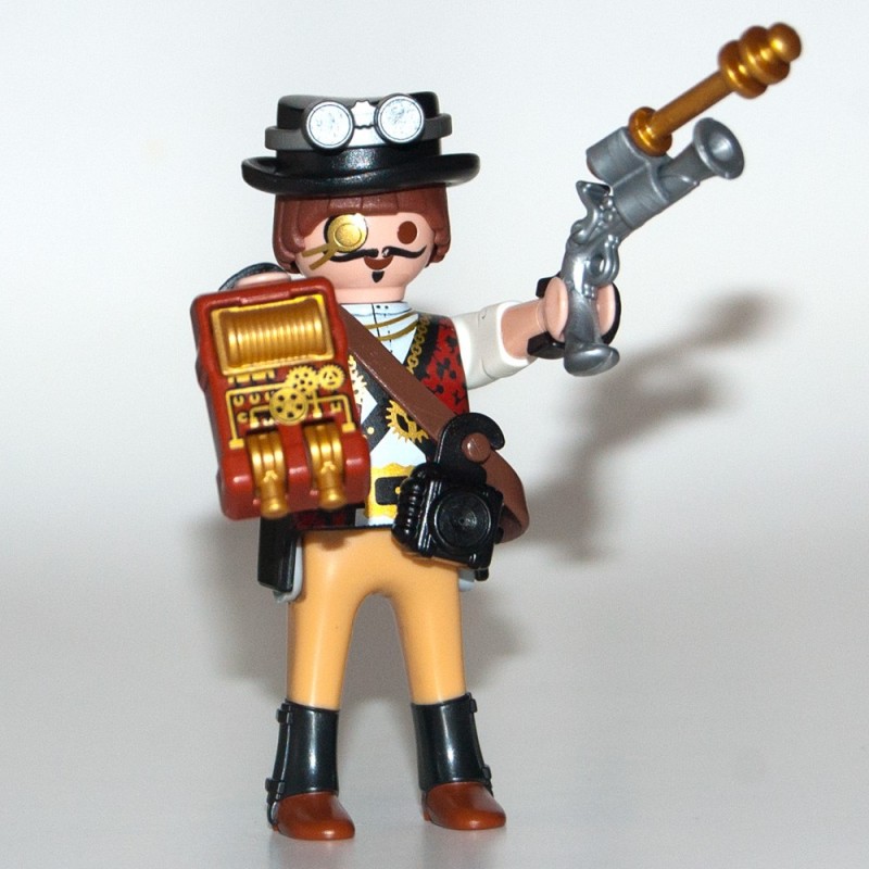 Playmobil Time Lord Steampunk Professor Figure 9146 70160 