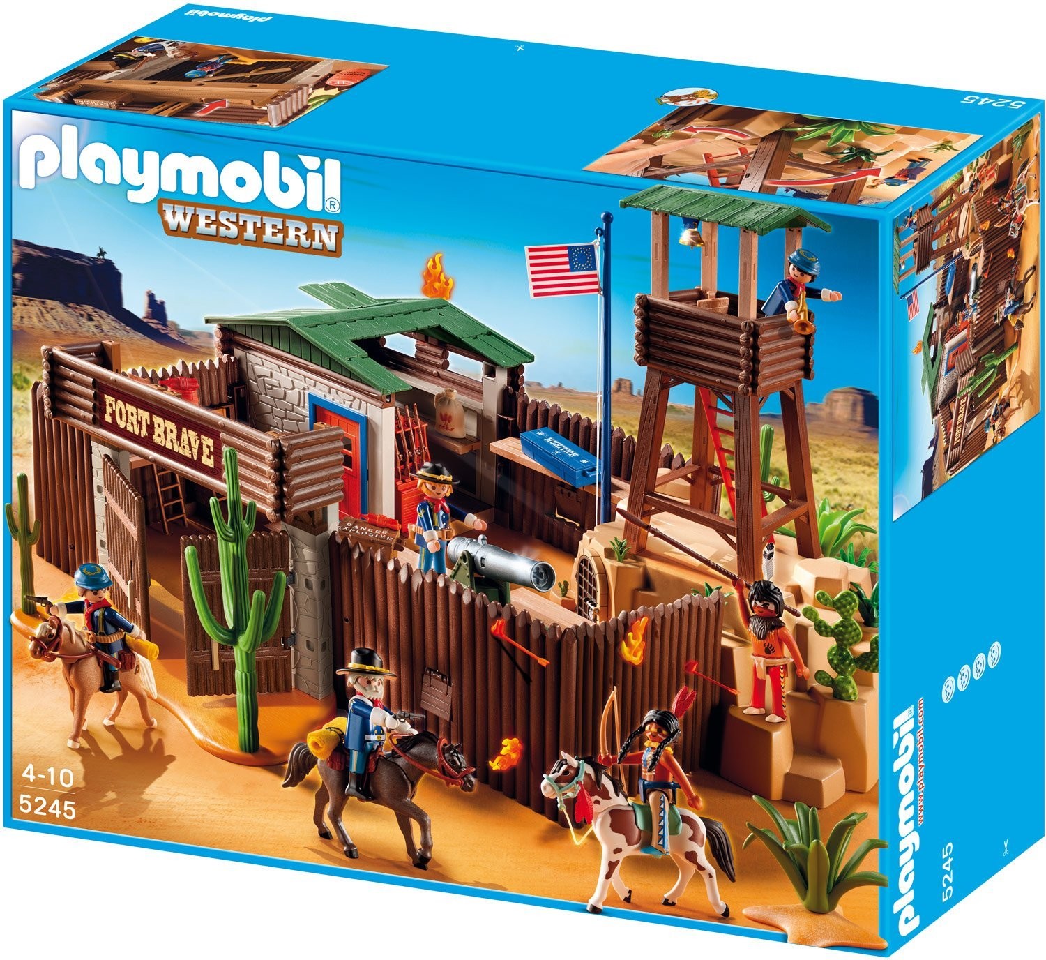 Playmobil® Reiterhof  Stute  braun  PferdPferde  Hengst  Herde  Western 