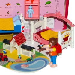 5333 chambre enfants - maison Munencas - Playmobil