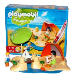 4149 famille sur la plage - Playmobil - occasion ÖVP