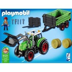 5121 großer Traktor mit Anhänger - neue ÖVP