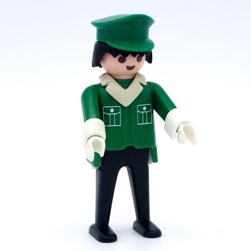 Postman vert avec Cap - Playmobil