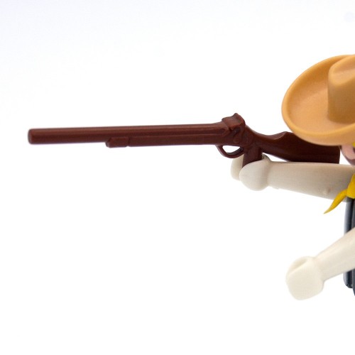 Simple Brown shotgun Rifle West - Playmobil