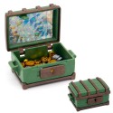 The Green coins - pirate - treasure chest West - Playmobil