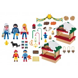 5587 flea market Naviideno artisan cakes toys - Playmobil