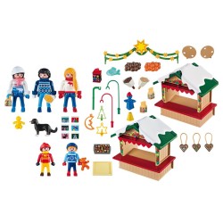 5587 блошиный рынок Naviideno ремесленника торты игрушки - Playmobil
