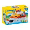 6957 bateau porte-documents 1.2.3 - Playmobil