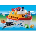 6957 barca valigetta 1.2.3 - Playmobil