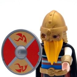 Viking bouclier rond modèle 7-Playmobil 3150 3151 3152 3153