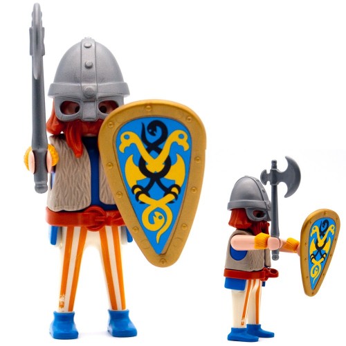 Viking Warrior helmet mask - series Playmobil 3150 3151 3152 3153