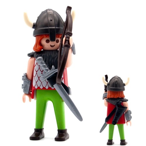 Viking Warrior Archer - série Playmobil 3150 3151 3152 3153