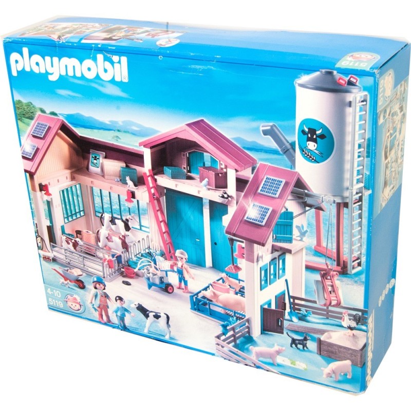 5119 Bauernhof mit Silo - Playmobil - neue DISCOLORED Box verschenken