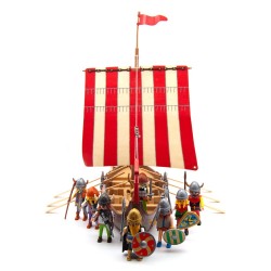 3150 - Barco Vikingo - Segunda Mano - Coleccionista - 100% Completo - OVP - Caja y Manual