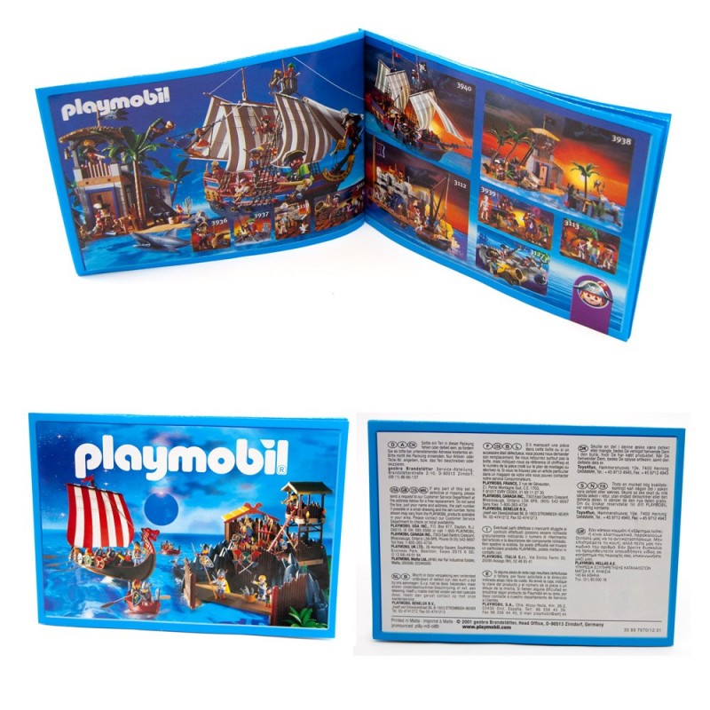 Mini catalogue Playmobil 2001 - collectors