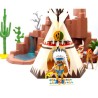 3870 - Poblado Indio Oeste Campamento - Playmobil Western - OCASION